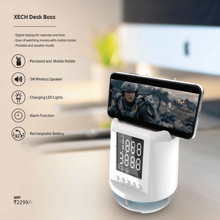 Deskboss - Most Innovative Bluetooth Speaker – XECH